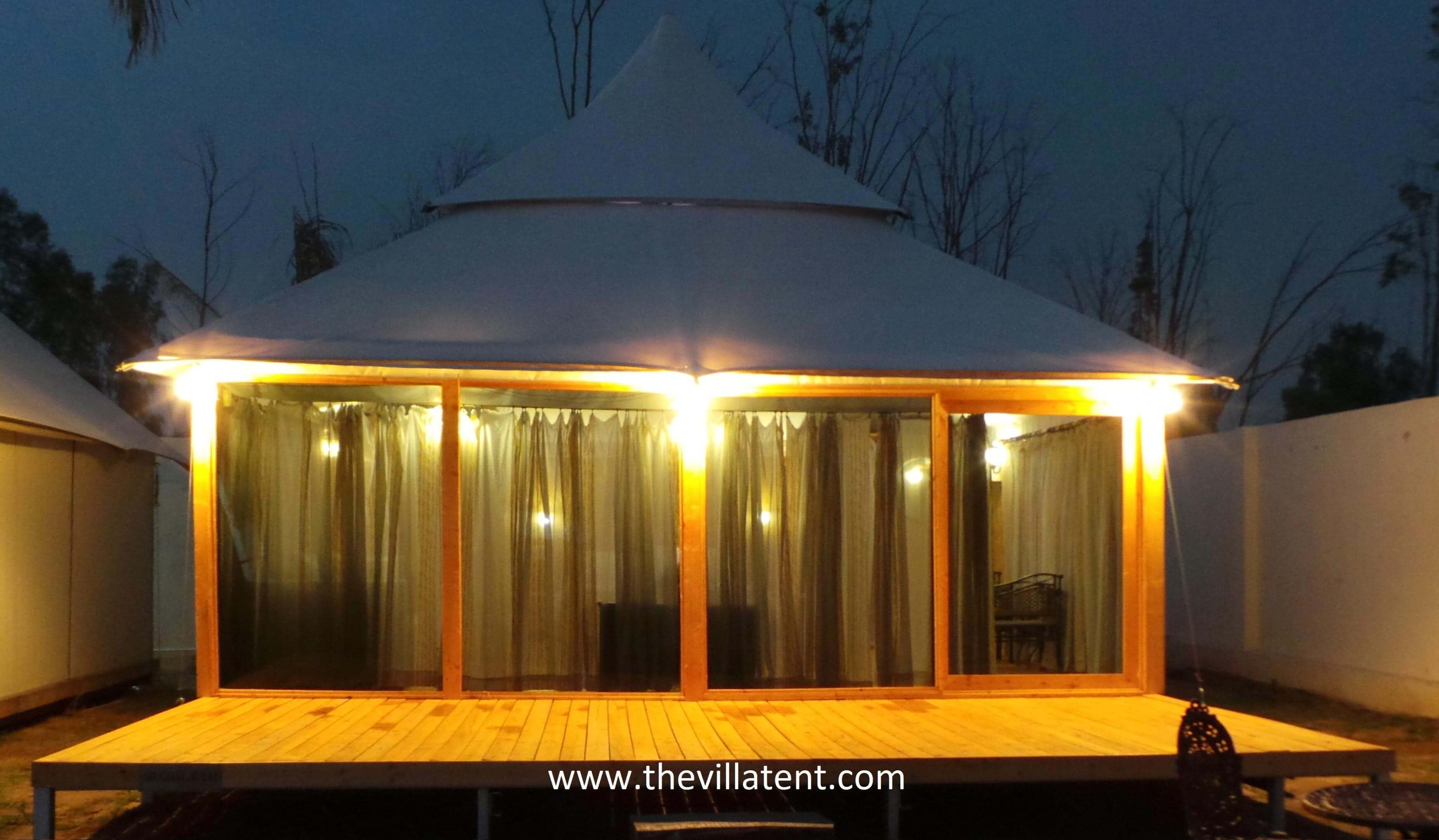 Noor Mahal Luxury Resort Tent Manufacturer in India | Resort Tent